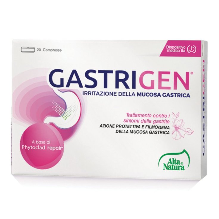 GastriGen Irritazione Mucosa Gastrica Alta Natura 20 Compresse