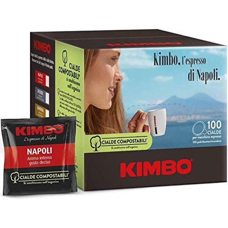 KIMBO L'Espresso di Napoli 100 Cialde Compostabili