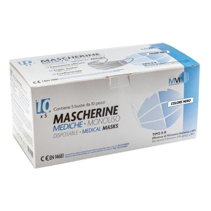 Mascherine Mediche Tipo IIR Munus Medical 50 Pezzi