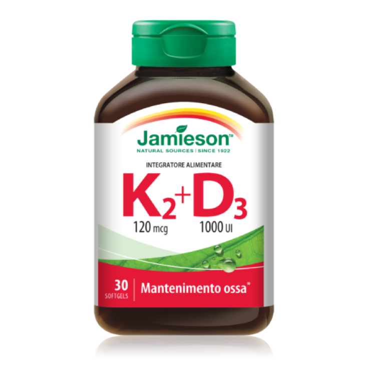 Vitamina K2+D3 Jamieson 30 Softgel