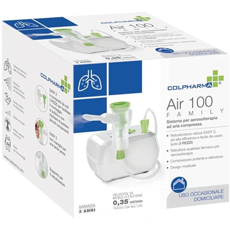 COLPHARMA AIR 1000 BATTERY SYSTEM FOR PORTABLE AEROSOL THERAPY