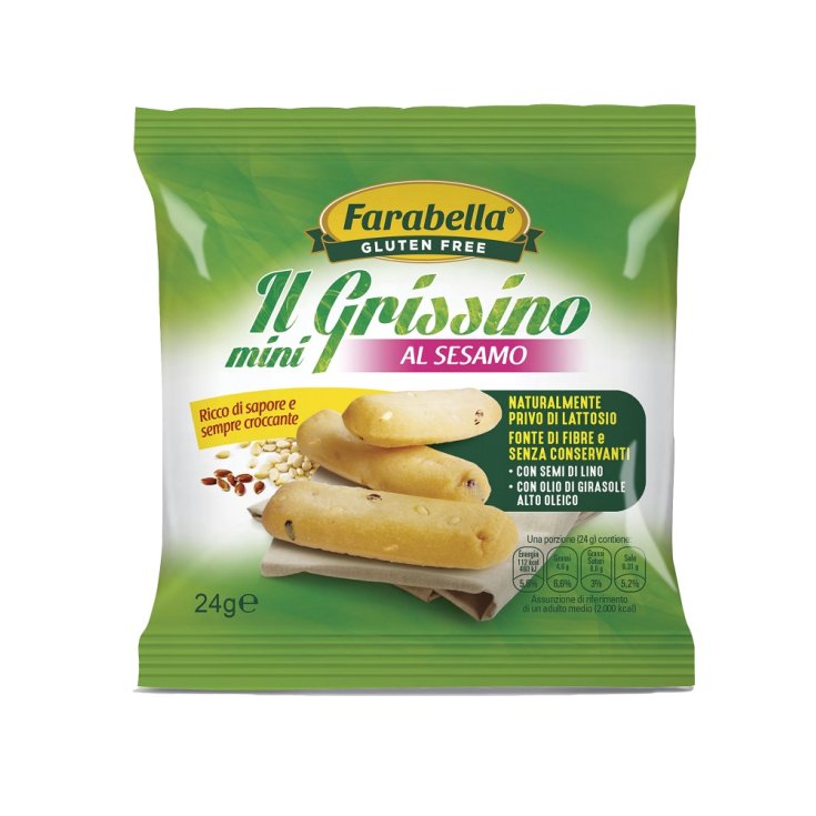 Il Mini Grissino Al Sesamo Farabella 24g