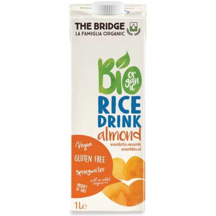 BIO Organic Rice Drink Almond THE BRIDGE 1000ml