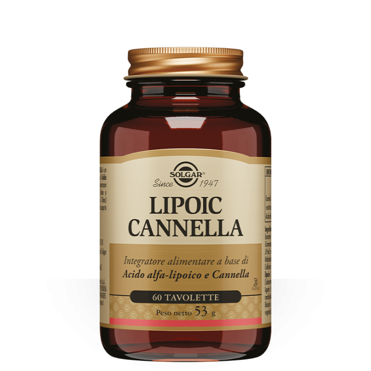 Lipoic Cannella Solgar 60 Tavolette