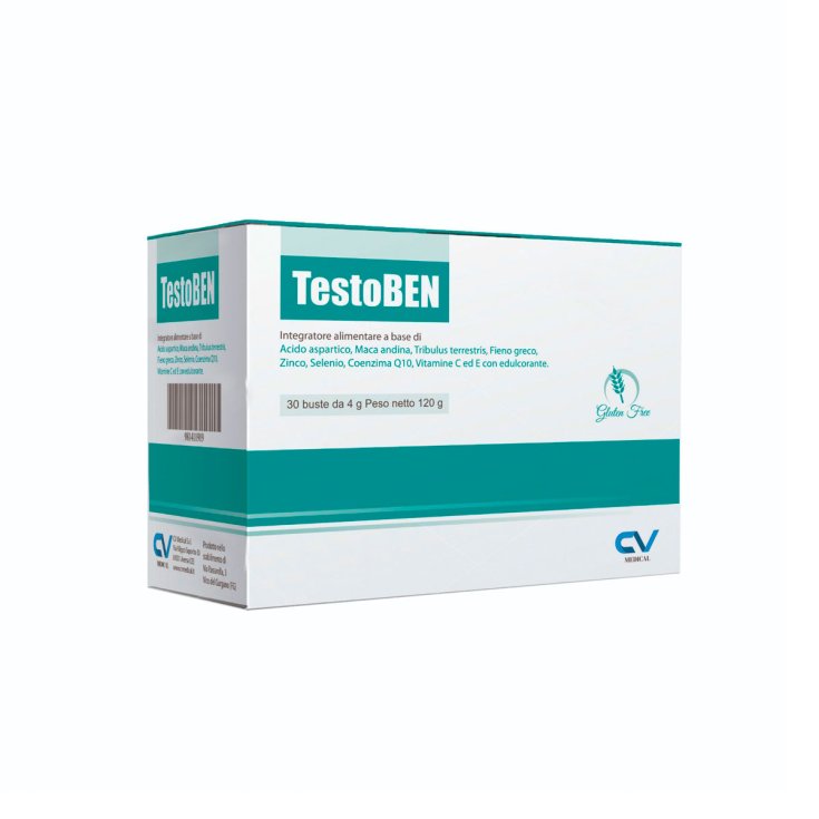 TestoBen Cv Medical 30 Bustine Da 4g