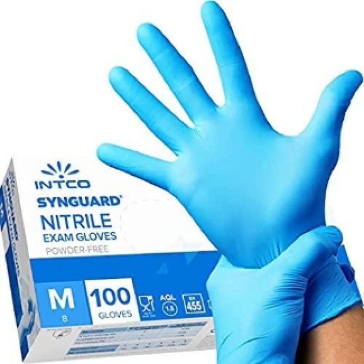 Synguard® Nitrile Medium INTCO Medical 100 Guanti