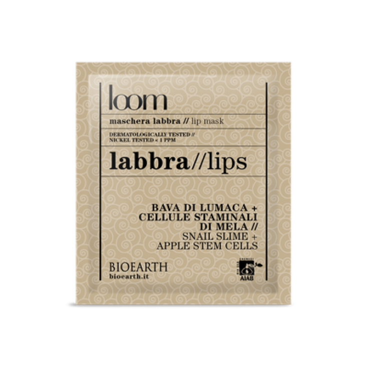 Loom Maschera Labbra Bioearth 3ml