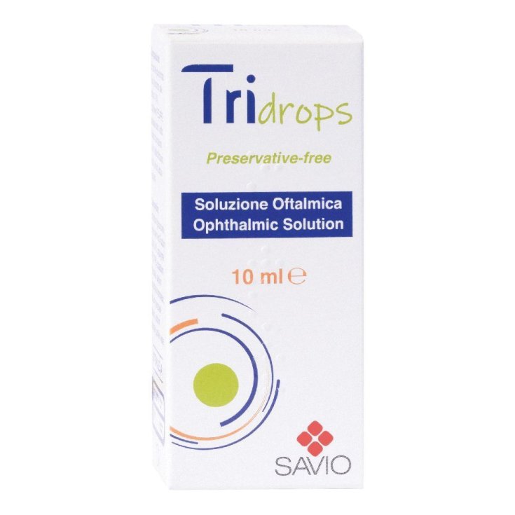 Tridrops Soluzione Oftalmica Savio 10ml