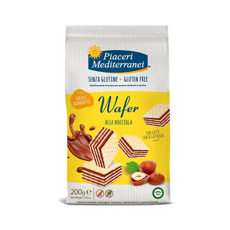 Wafer alla Nocciola Piaceri Mediterranei 200g