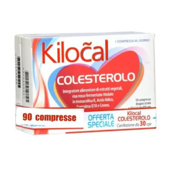 KILOCAL COLESTEROLO POOL PHARMA 3X30 Compresse