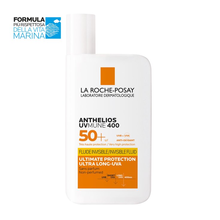 Anthelios UVMune 400 fluido invisibile senza profumo spf50+ La Roche-Posay 50ml
