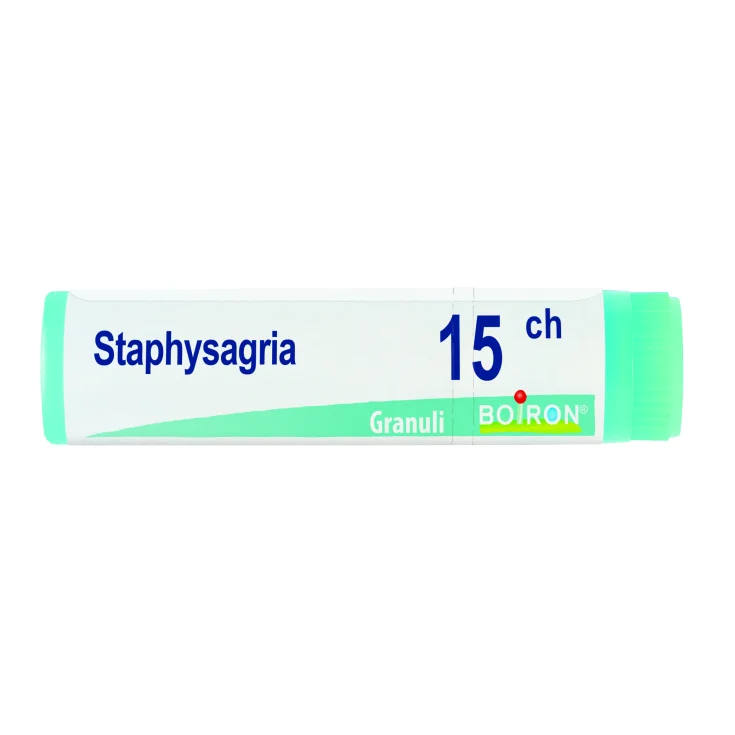 Staphysagria 15CH Boiron Globuli 1g