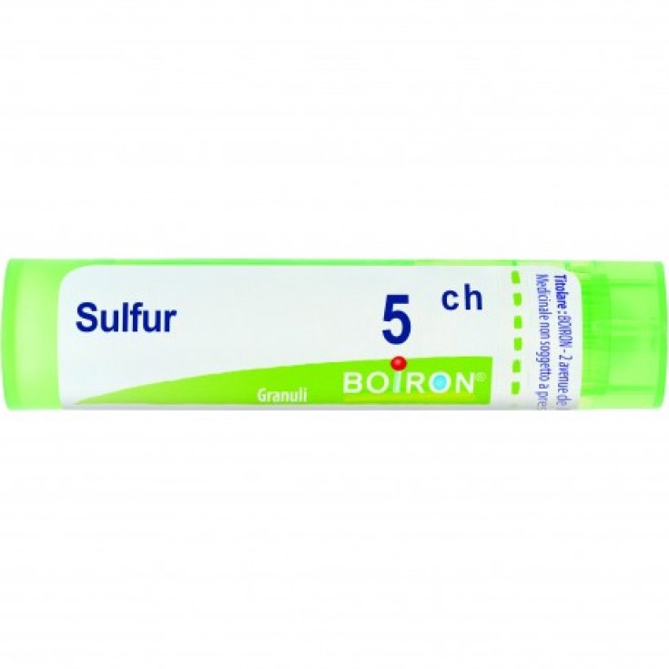 Sulfur 5CH Boiron Granuli 4g