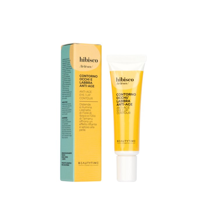 Hibisco Contorno Occhi Labbra Antiage Beautytime 15ml