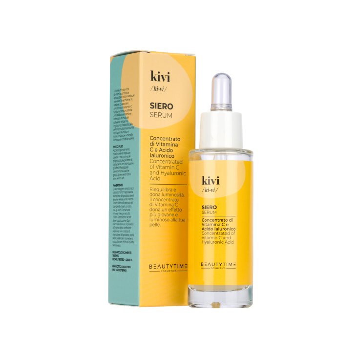 Kivi Siero Concentrato Di Vitamina C E Acido Ialuronico Beautytime 30ml