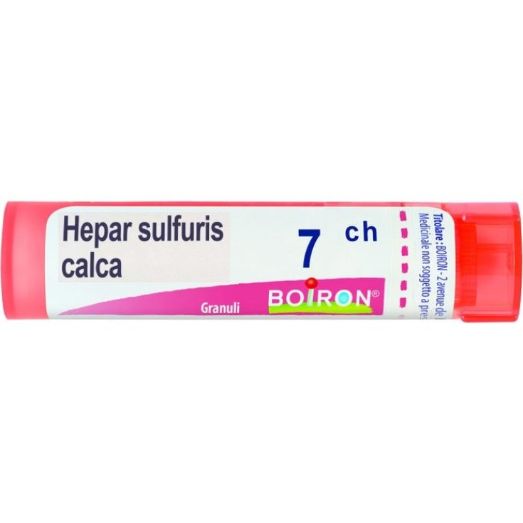 Hepar Sulfuris Calcarea 7CH Boiron Granuli 4g