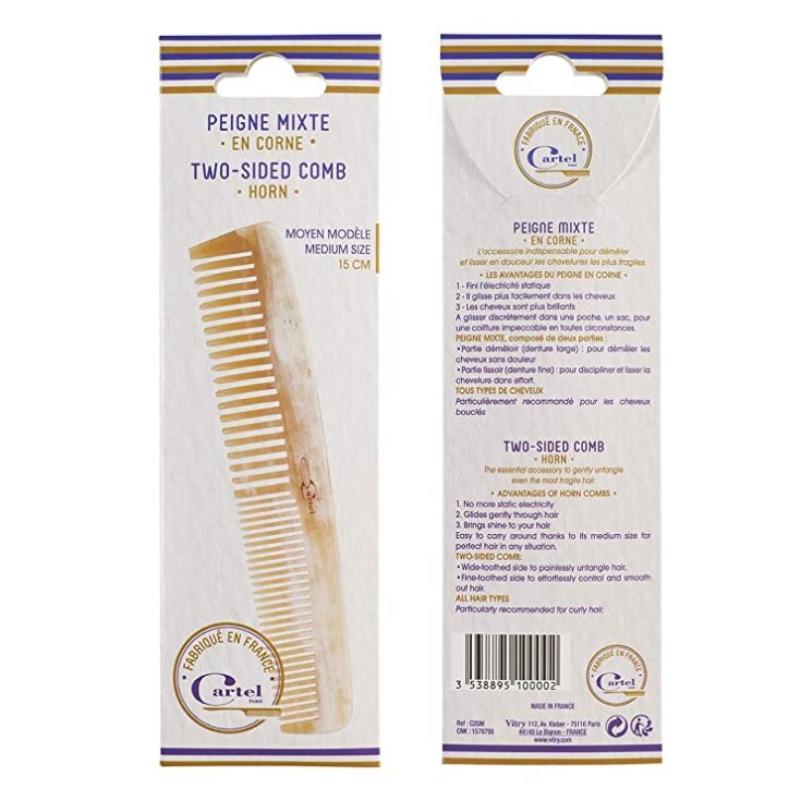 PETTINE CORNO PROFESSIONALE GM