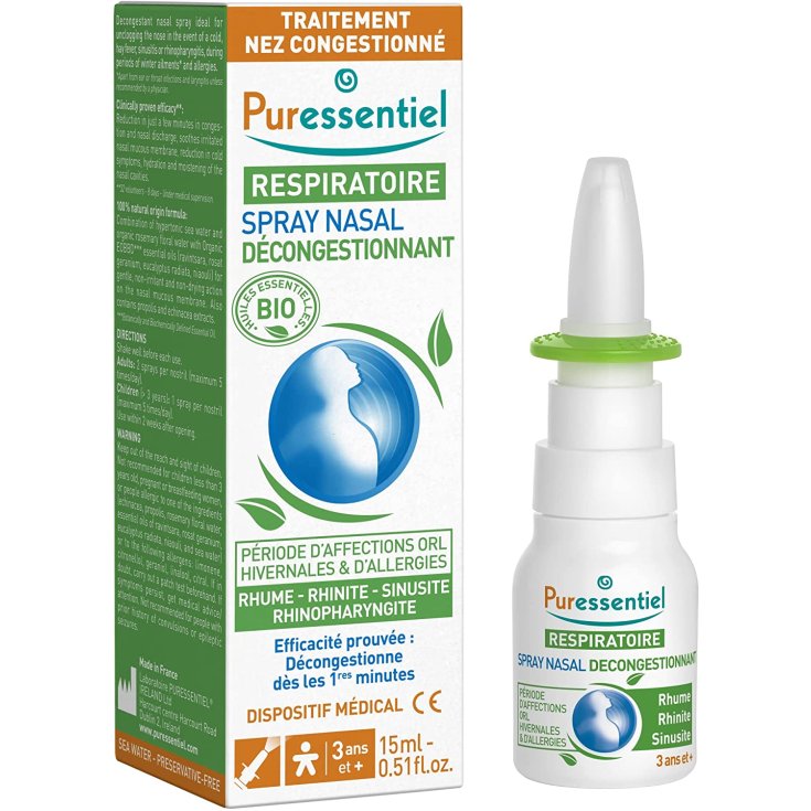Spray Nasale Decongestionante Puressentiel 15ml