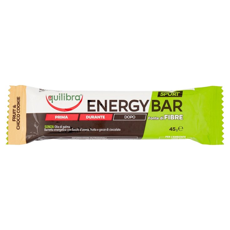 Energy Bar Fruit&Choco Cookie Equilibra® 50g