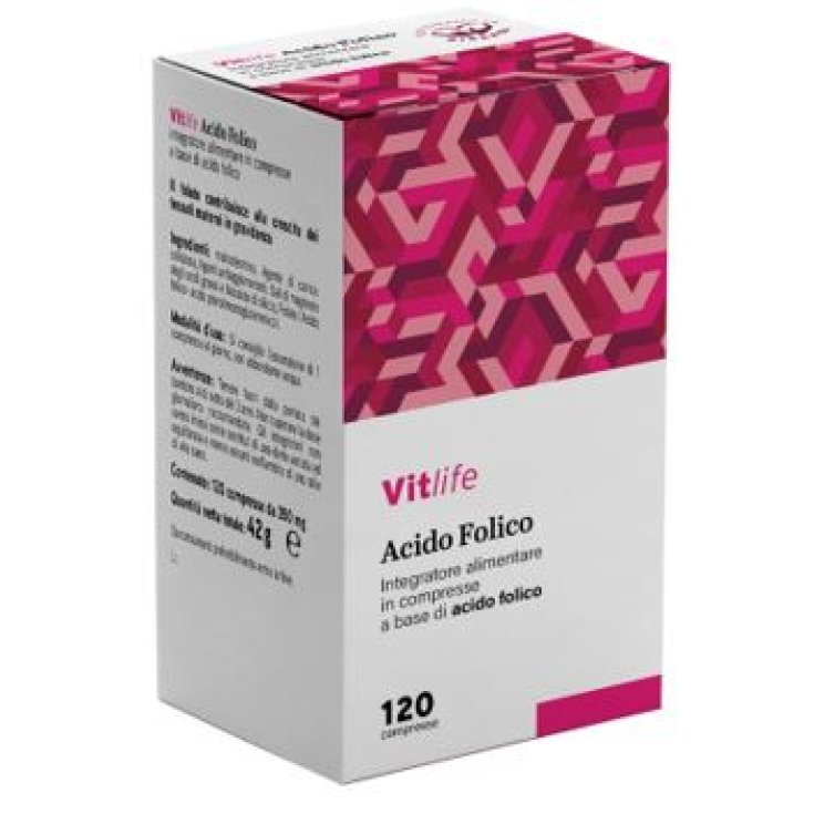 Acido Folico Vitlife 120 Compresse