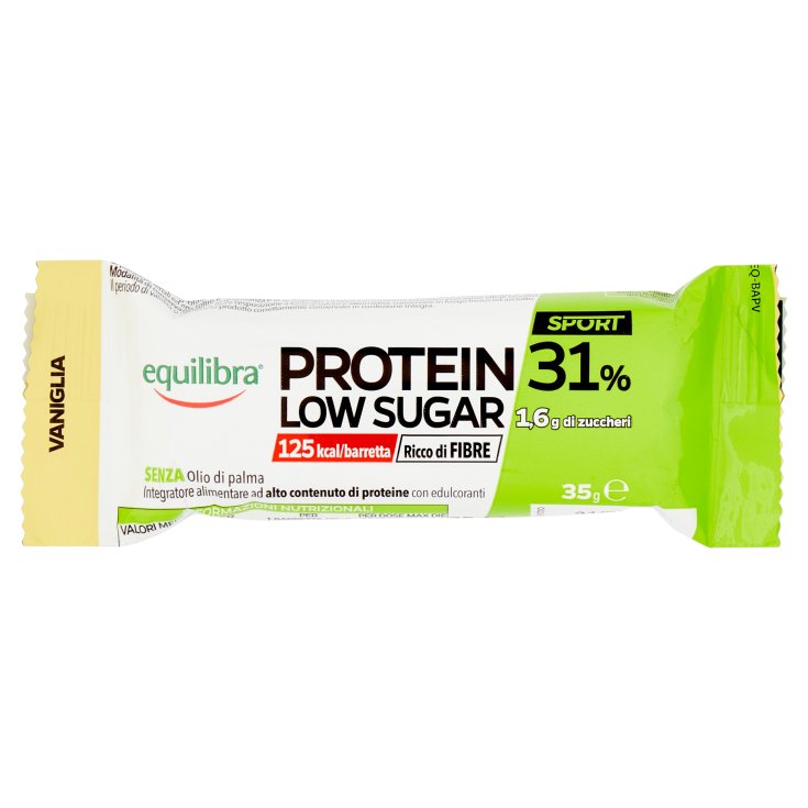Protein 31% Low Sugar Vaniglia Equilibra® 40g