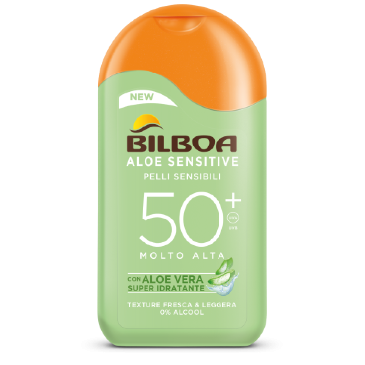 Aloe Sensitive Latte Solare Corpo 50+ Bilboa 200ml