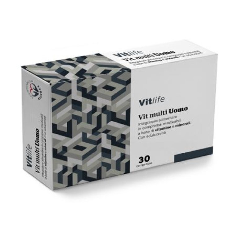 Multivitaminico Uomo Vitlife 30 Compresse