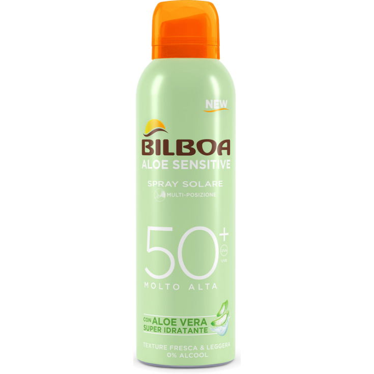 Latte Solare Spray 50+ Aloe Sensitive Bilboa 150ml