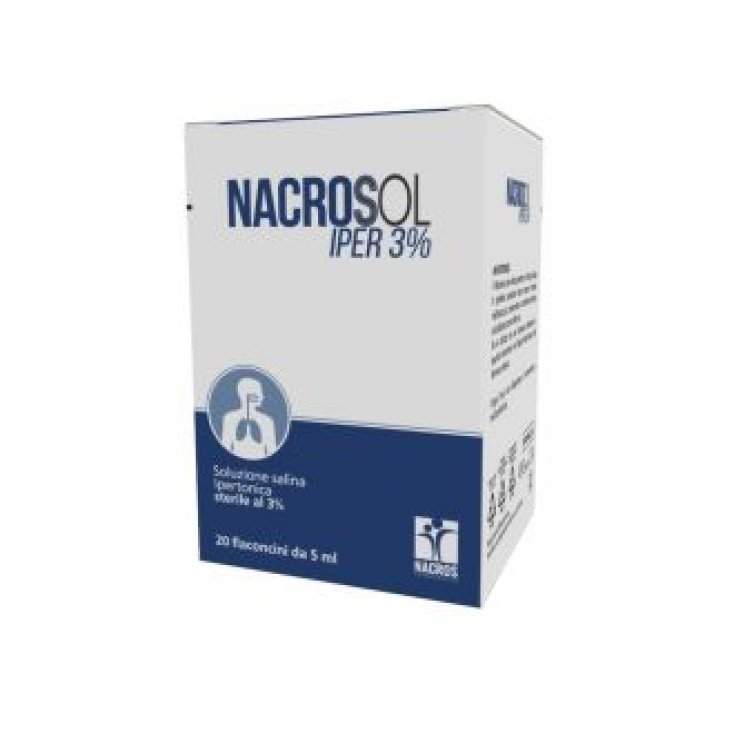 NACROSOL IPER 3% 20 FLACONCINI DA 5ML