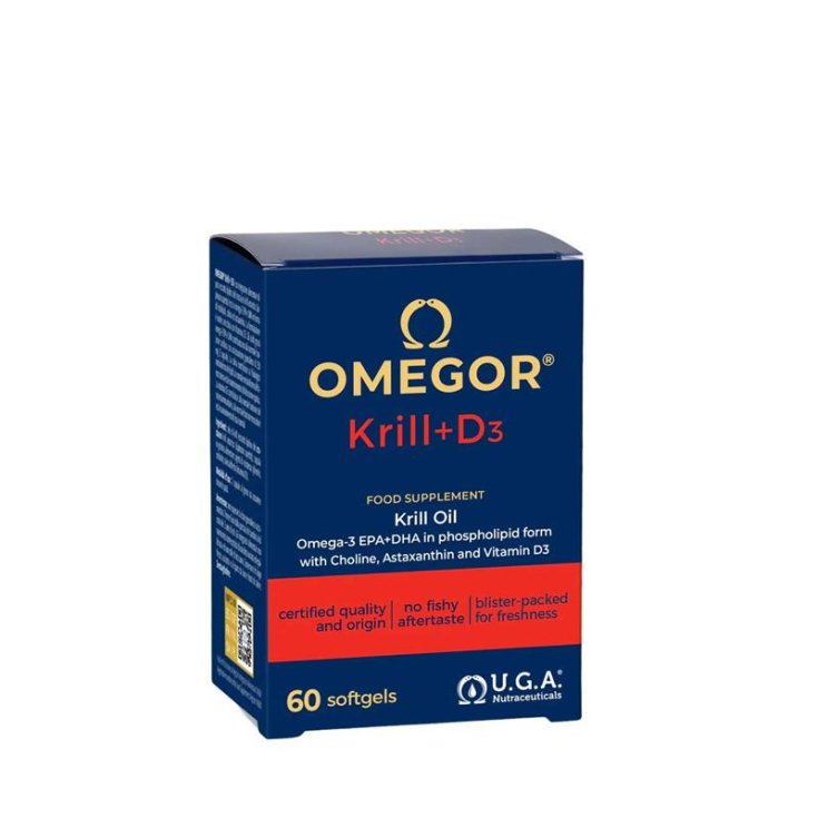 Omegor&reg; Krill Vitamina D3 60 Capsule