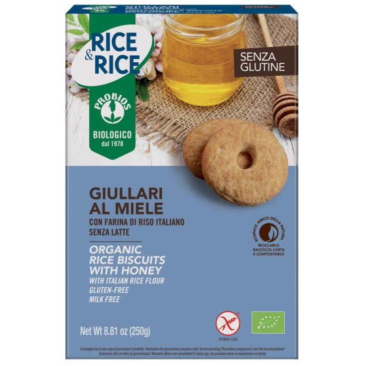 Rice & Rice Giullari Al Miele Probios 250g