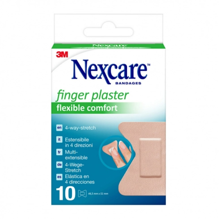 Nexcare Finger Plaster Flexible Comfort 3M™ 10 Cerotti 44,5x51cm
