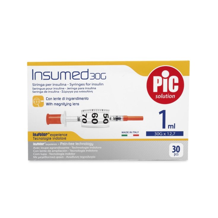 Insumed Siringa Insulina 1ml&nbsp;G25 Med's 30 Pezzi