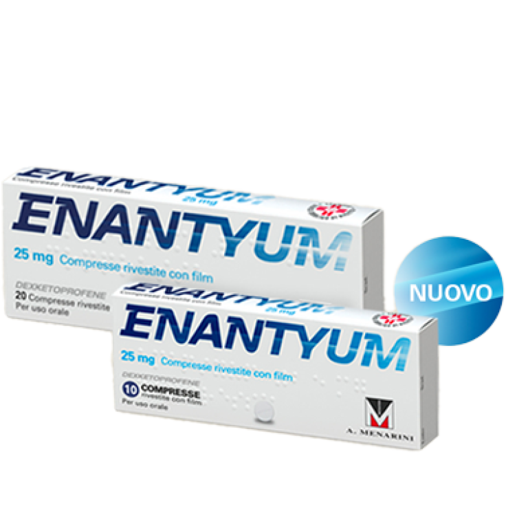 Enantyum 25mg A.Menarini 10 Compresse Rivestite