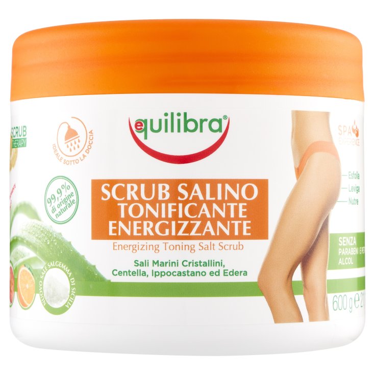 Scrub Salino Tonificante-Energizzante Equilibra 600g