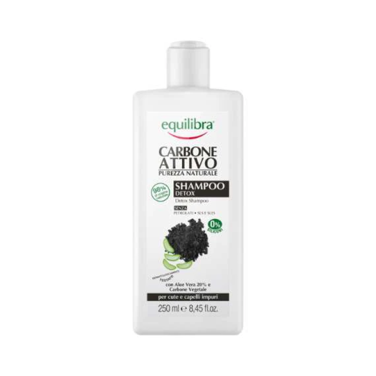 Carbone Attivo Shampoo Detox Equilibra 250ml