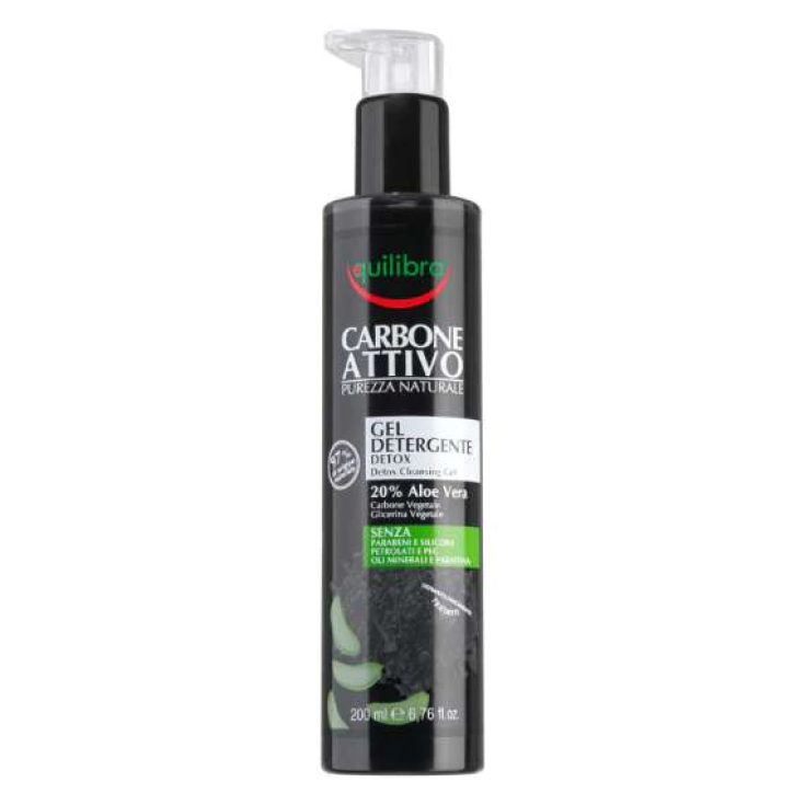 Carbone Attivo Gel Detergente Detox Equilibra® 200ml