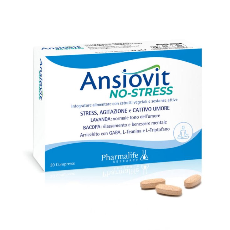 Ansiovit No-Stress Pharmalife Research 30 Compresse