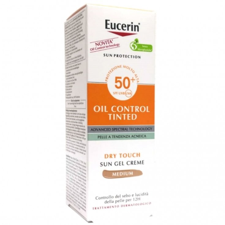 Sun Protection Oil Control Tinted Eucerin 50ml