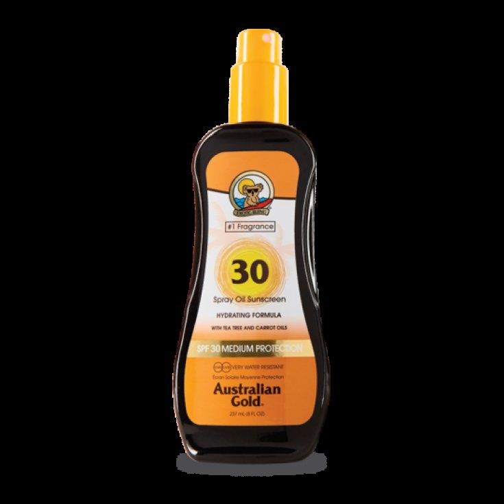 Spf30 Spray Oil With Carrot Oil Australian Gold 237ml