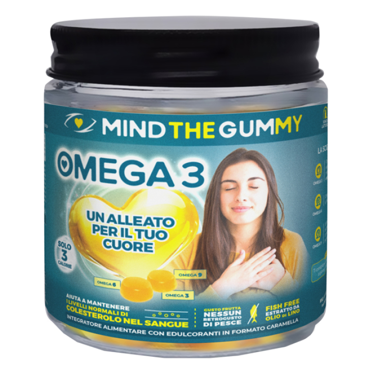 Omega 3 Mind The Gummy 60 Pastiglie Gommose