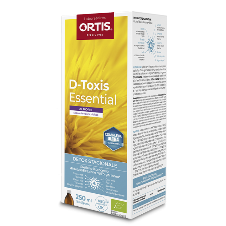 D-Toxis Essential Ortis® Laboratoires 250ml