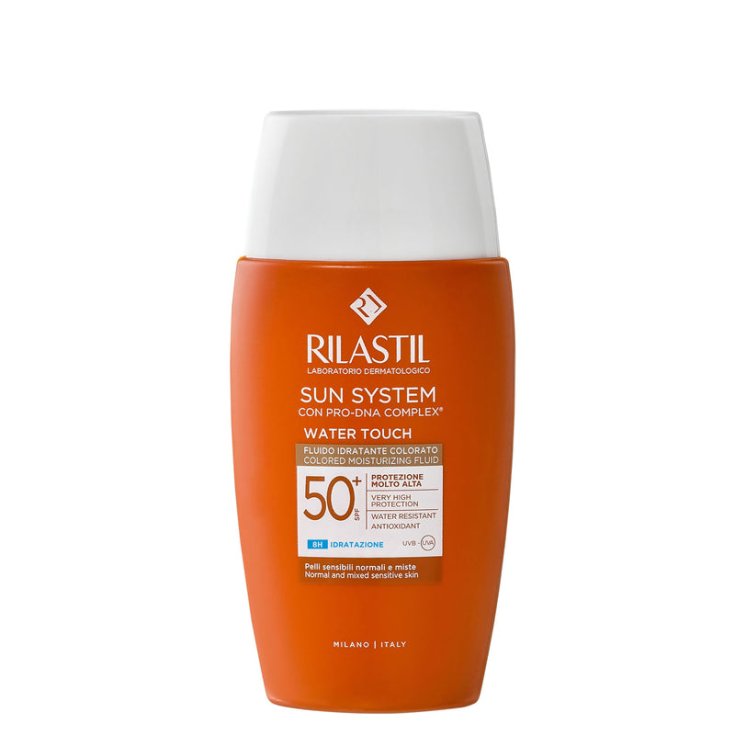 Sun System Water Touch Color fluido Spf50+ Rilastil 50ml