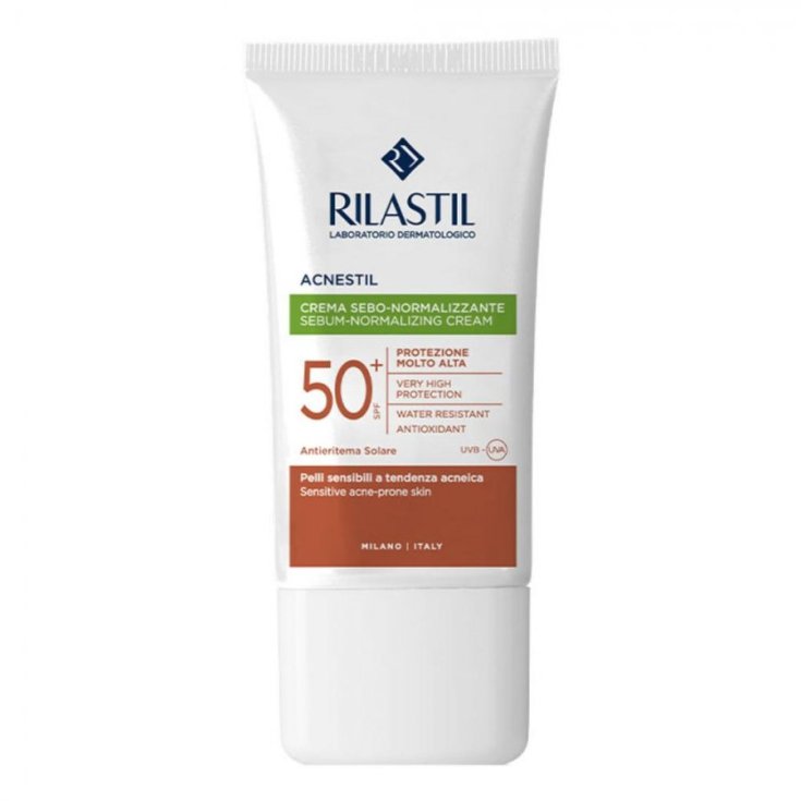 Acnestil Spf50+ Crema Sebo-Normalizzante Rilastil 40ml 