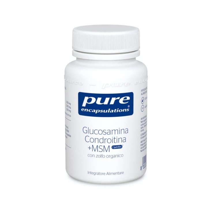 PURE ENCAPSULATIONS® GLUCOSAMINA CONDROITINA + MSM 30 CAPSULE