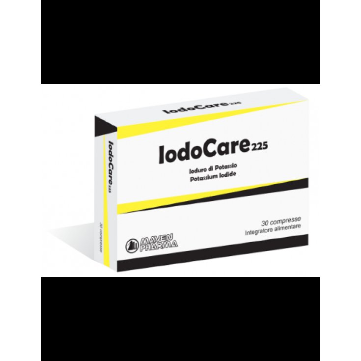 IodoCare 225 Ioduro Potassio Maven Pharma 30 Compresse
