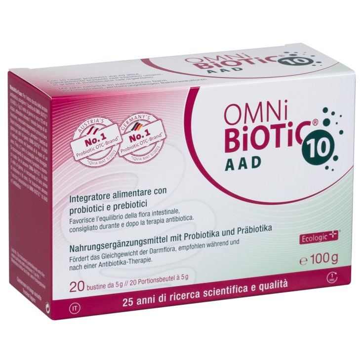 Omni-Biotic® 10 AAD Allergosan 20 Bustine Da 5g