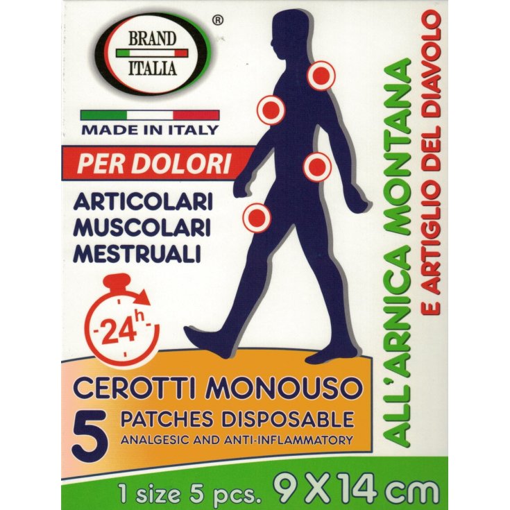 CEROTTI MONOUSO Brand Italia® 5 Pezzi