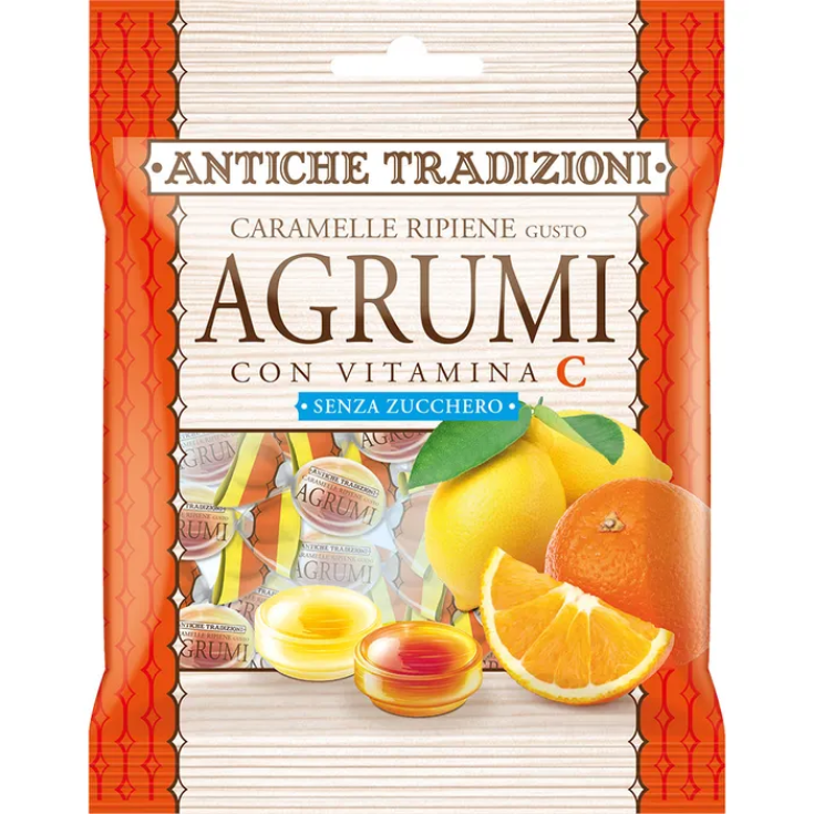 Agrumi con Vitamina C Caramelle Ripiene Antiche Tradizioni 60g