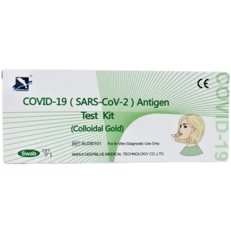 Covid-19 (Sars-CoV-2) Antigen Test DeepBlue 1 Kit